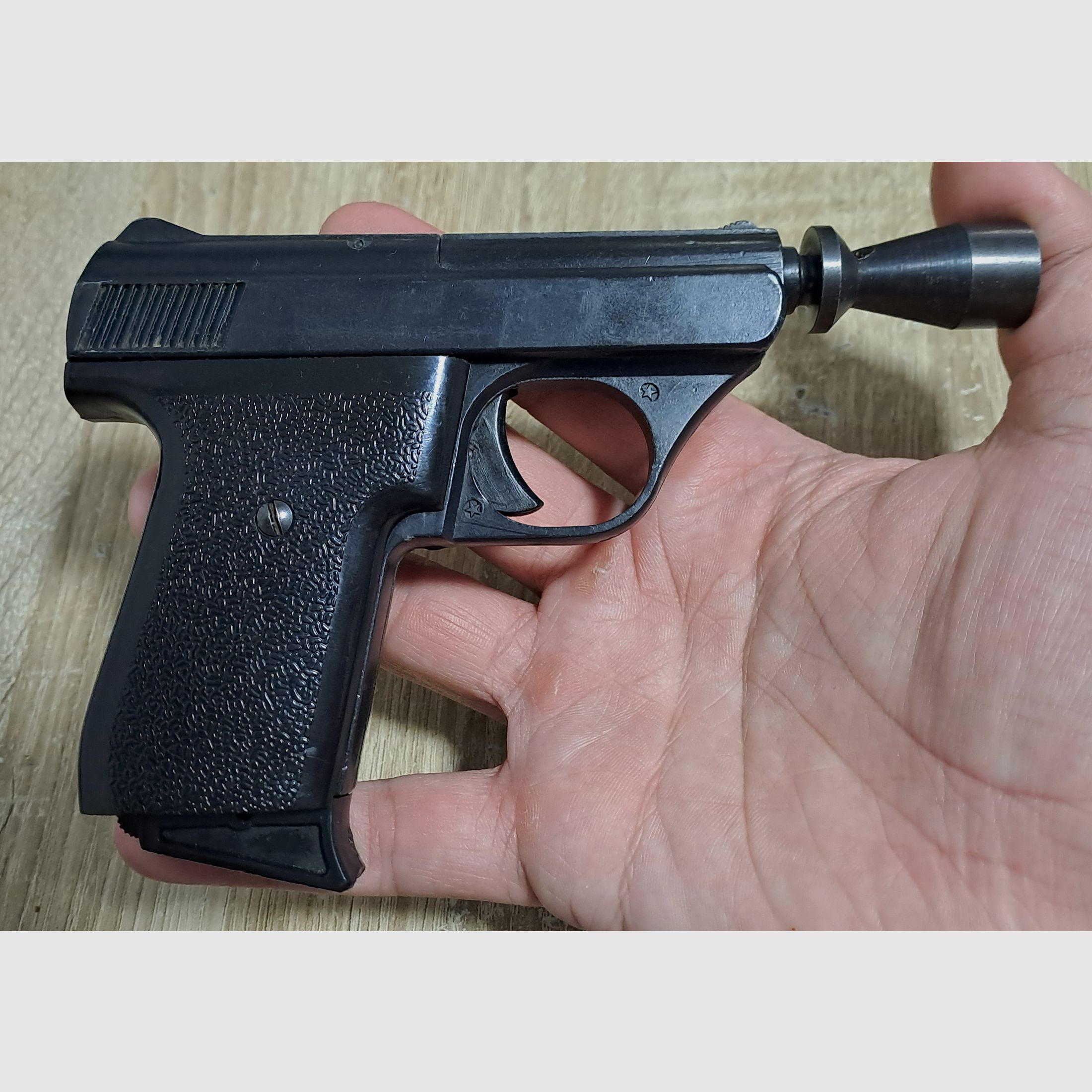 Seltene ME 8 Combat in 8 mm Knall im PTB 176/2