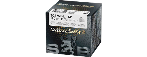 Sellier & Bellot .308 Win. Teilmantel 11,7g / 180 grs