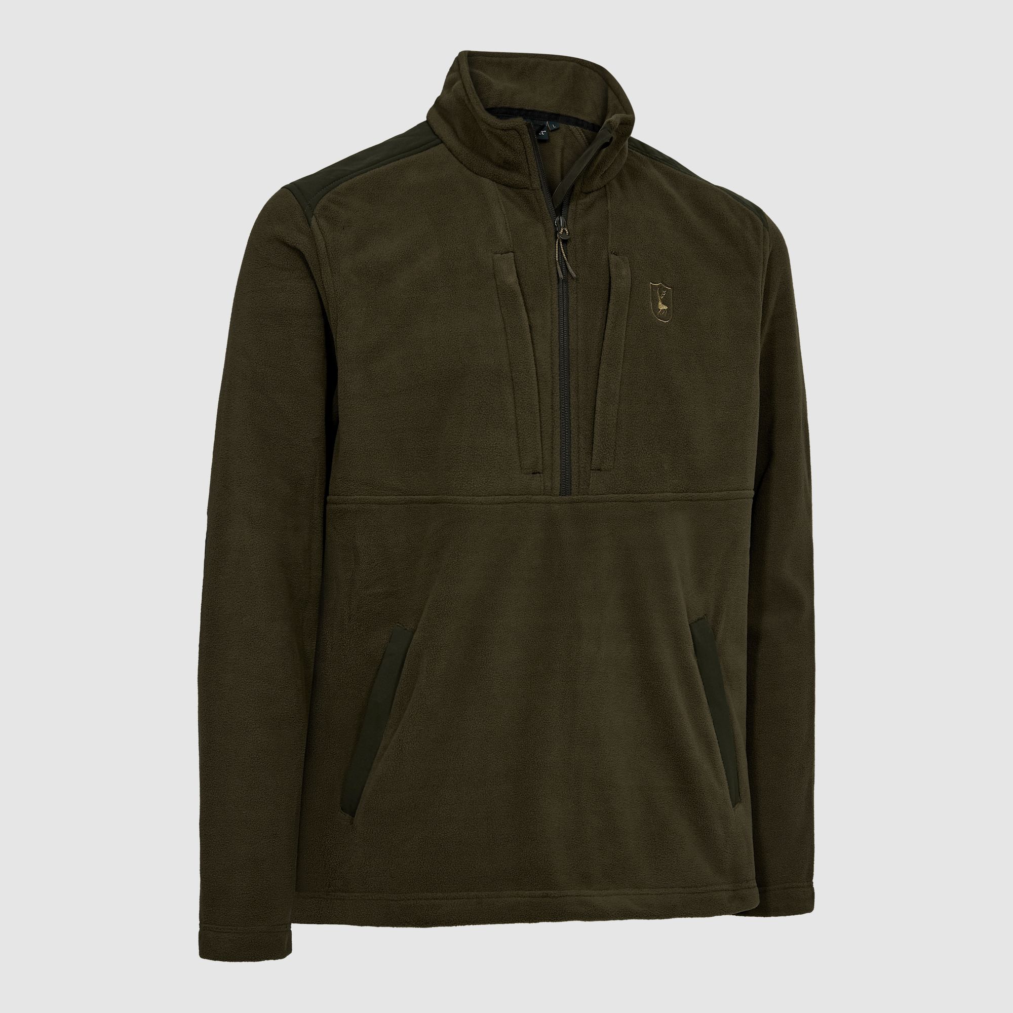 Deerhunter Climate ½-Zip Fleece con tecnología 37.5® Verde Cazador S