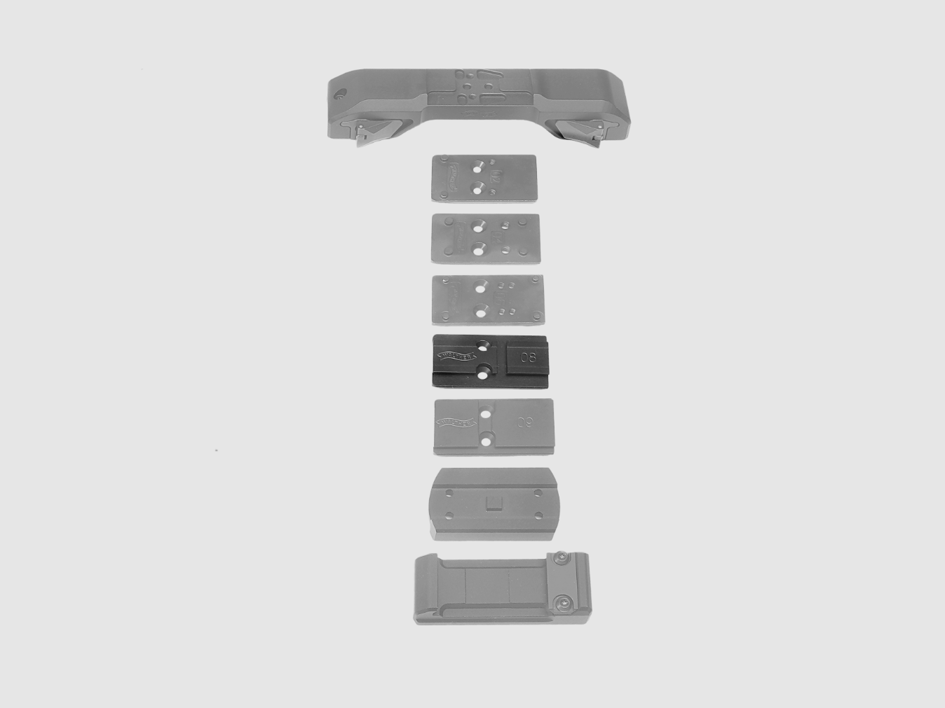 Montageplatte Walther 08 für AIMPOINT ACRO