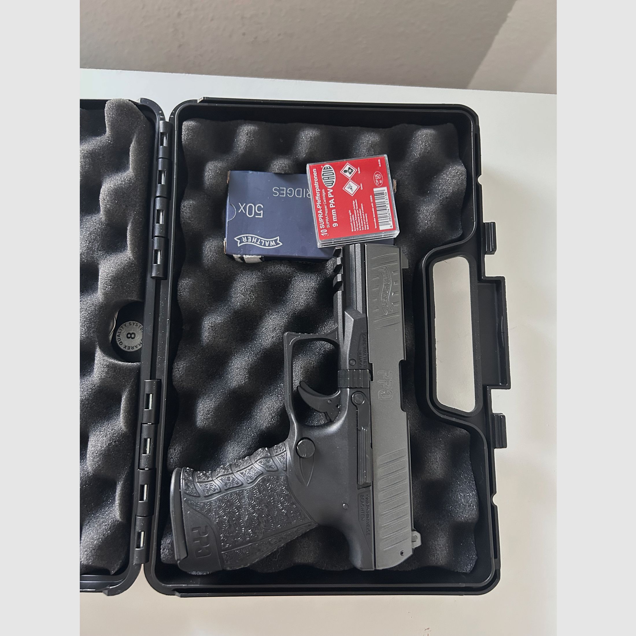 Walther PPQ M2 (blank firing) (with accessories) (9mm) (condition: very good)