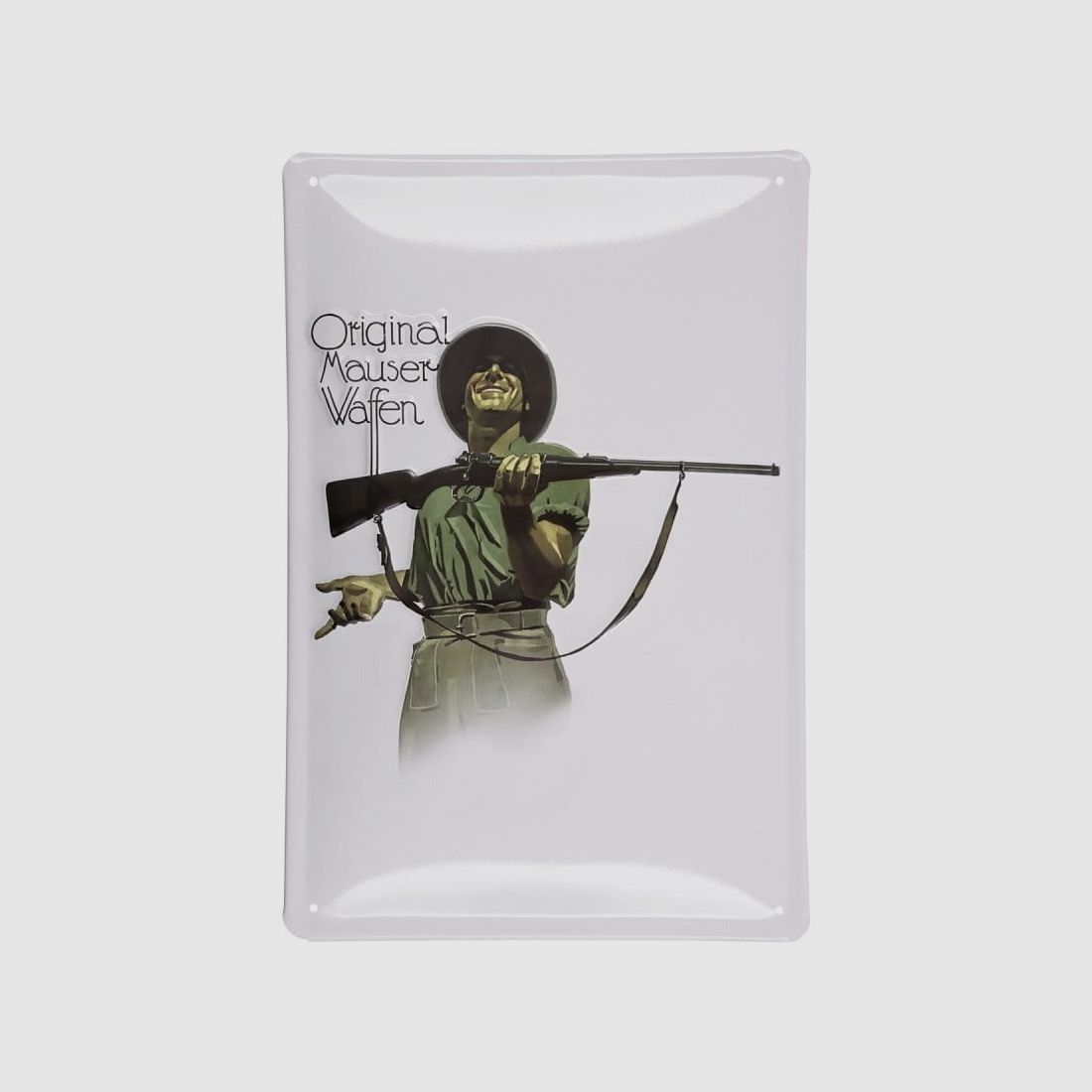 Mauser 98 tin sign