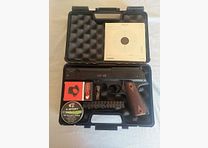 Weihrauch HW45 pistolet à air comprimé 5,5 mm Diabolo bronzé + accessoires