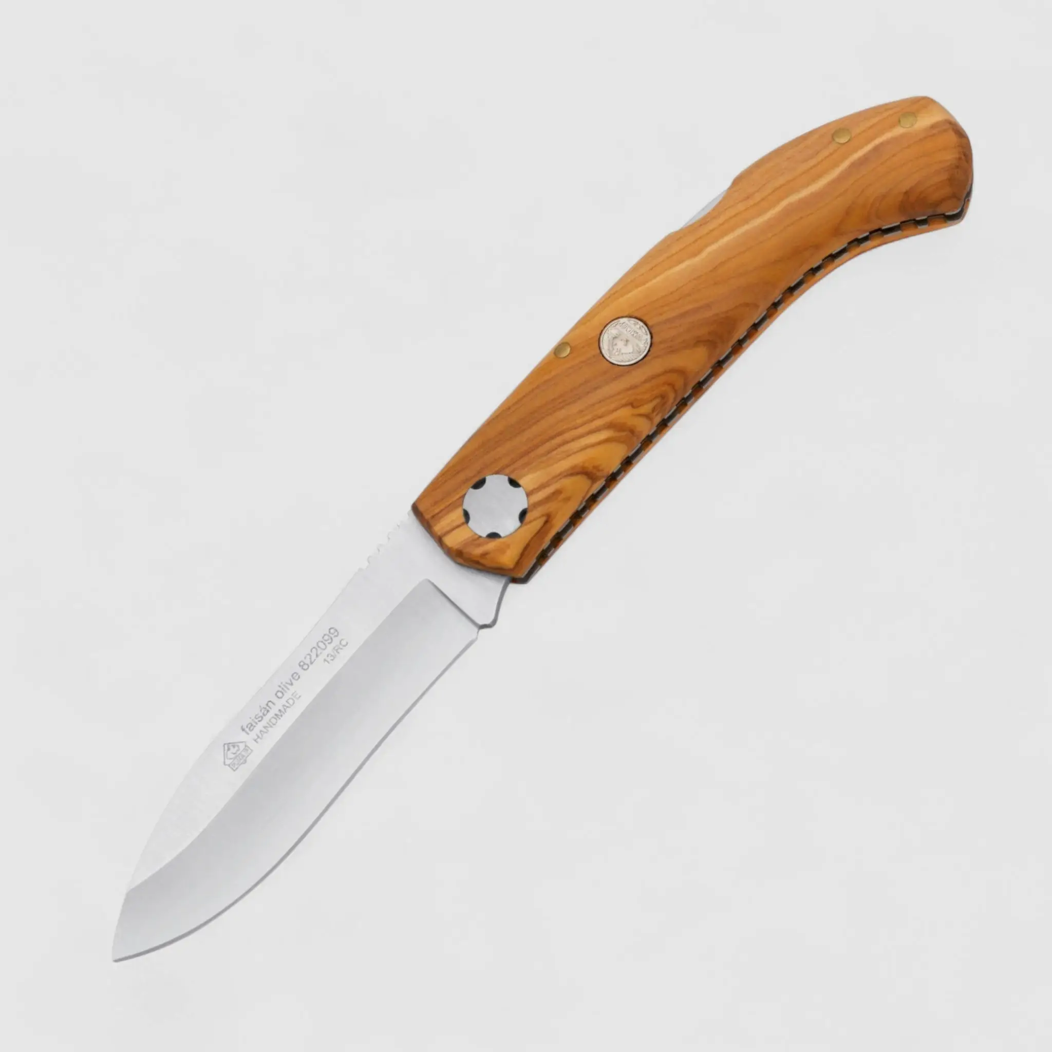 Puma IP Faisan Olive Coltello da Caccia – Manico in Legno d'Olivo