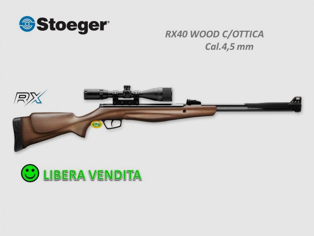 STOEGER RX40 Kal.4.5 Holz m/Zielfernrohr