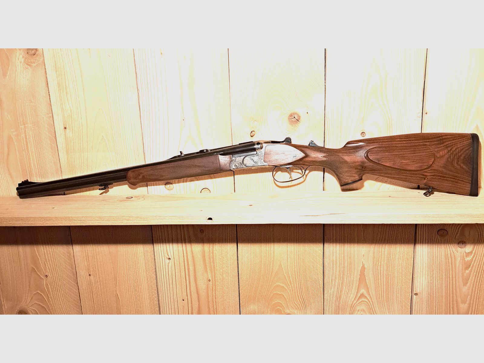 Doppelbüchsdrilling Merkel 96L 8x57IRS/8x57IRS und 20/76