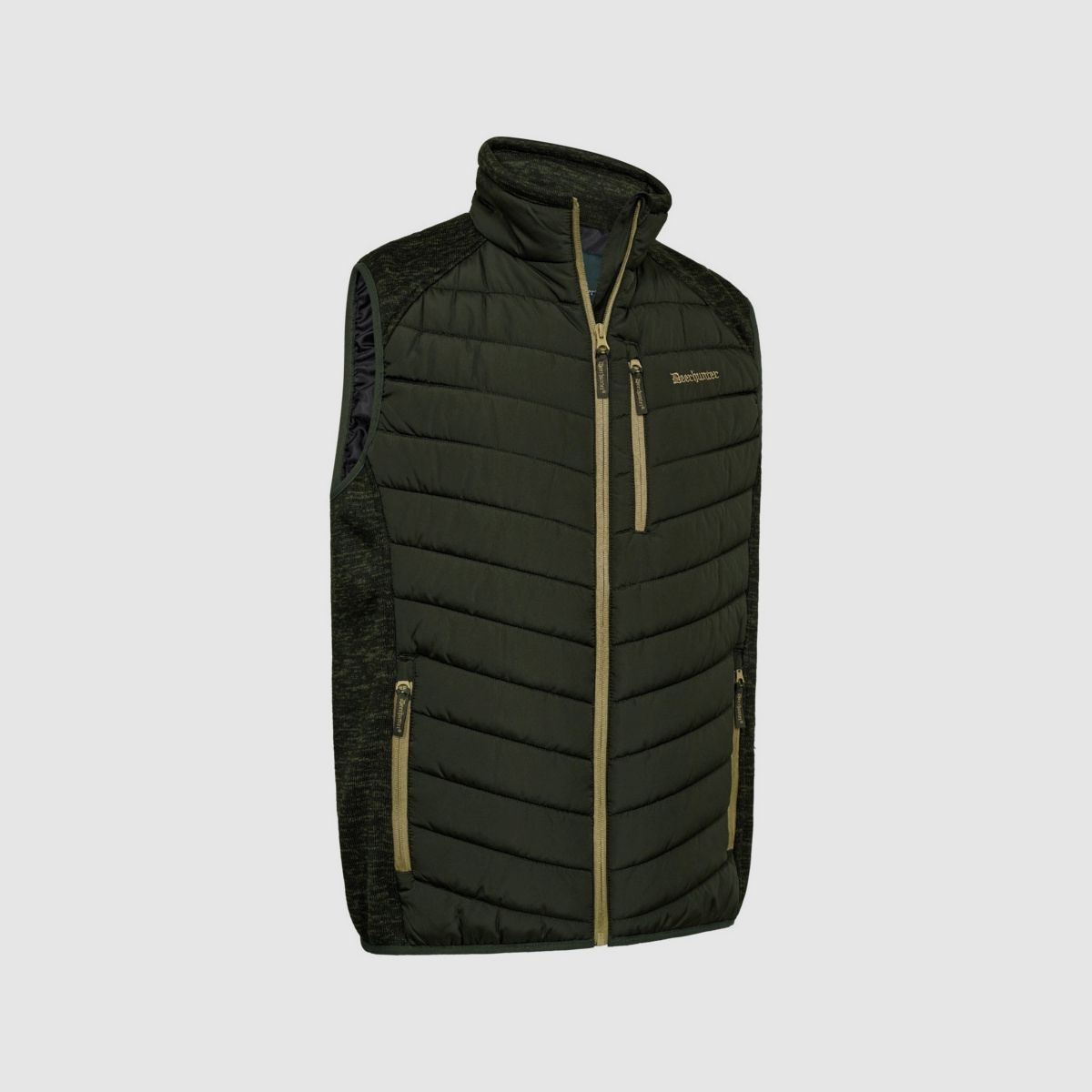 DEERHUNTER Moor Padded Weste Forest Ember