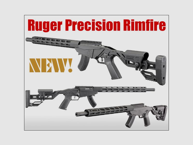 RUGER Precision Rimfire Gewehr Schwarz (RPR) .cal 22lr, Bild 1 von 7