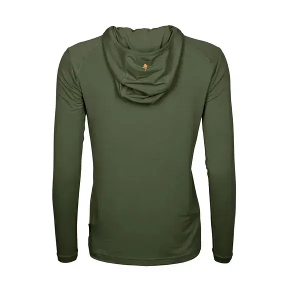 Pinewood Funktions-Sweatshirt mit Kapuze für Frauen in Grün, Insektenschutz, Bild 3 von 8