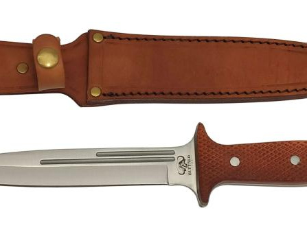 Buffalo River Abfangmesser "Pig Knive" mit Holzgriffschalen