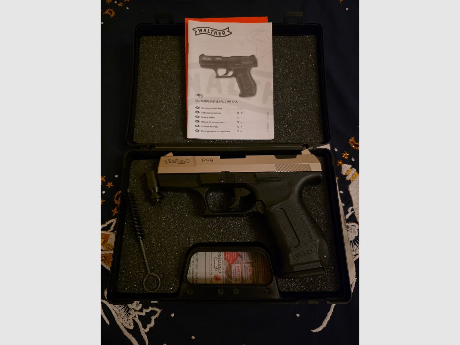 Walther P99 Bicolor NKL 9mm P.A.K Schreckschuss