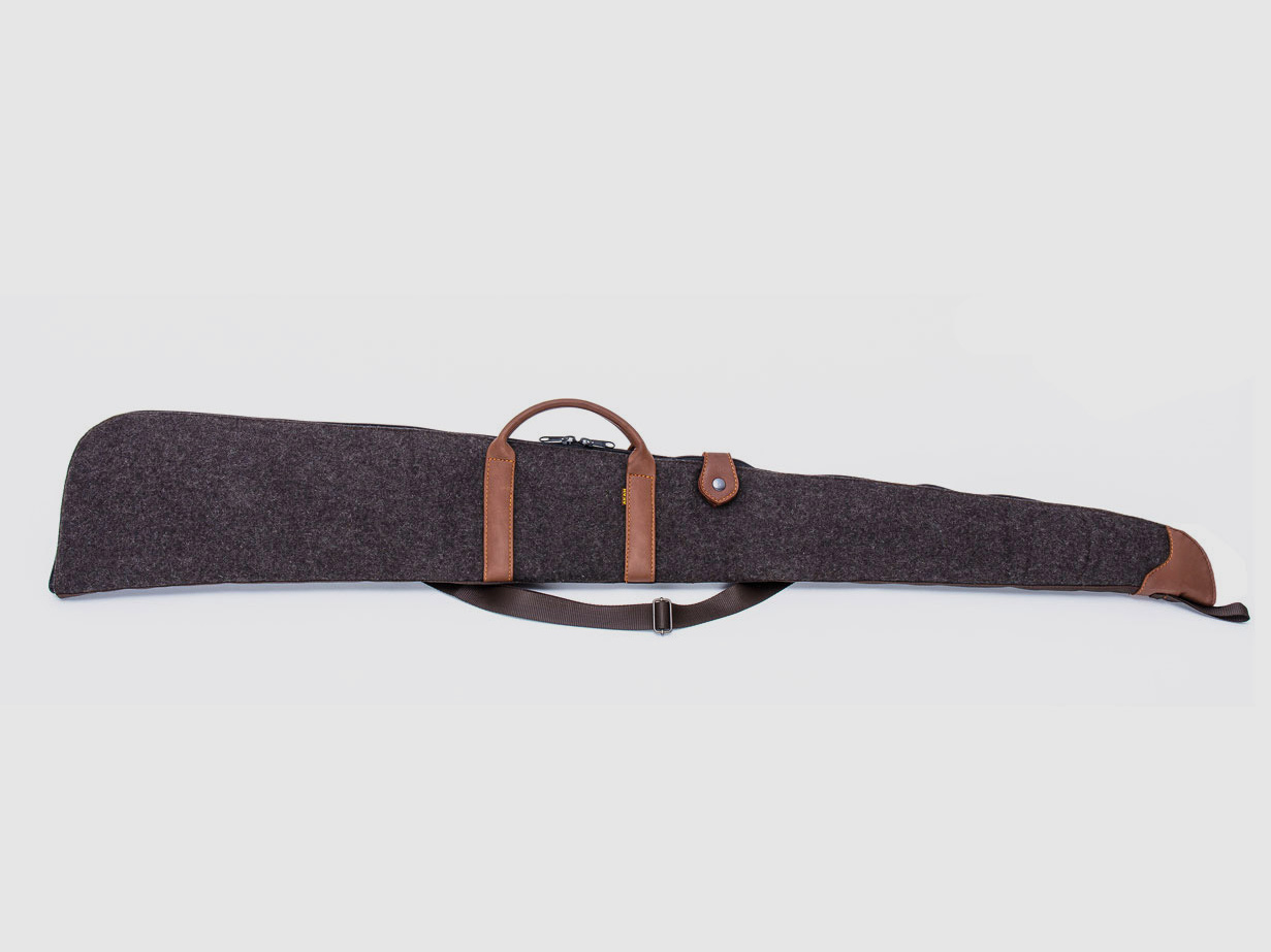 Shotgun case Loden/Elk leather