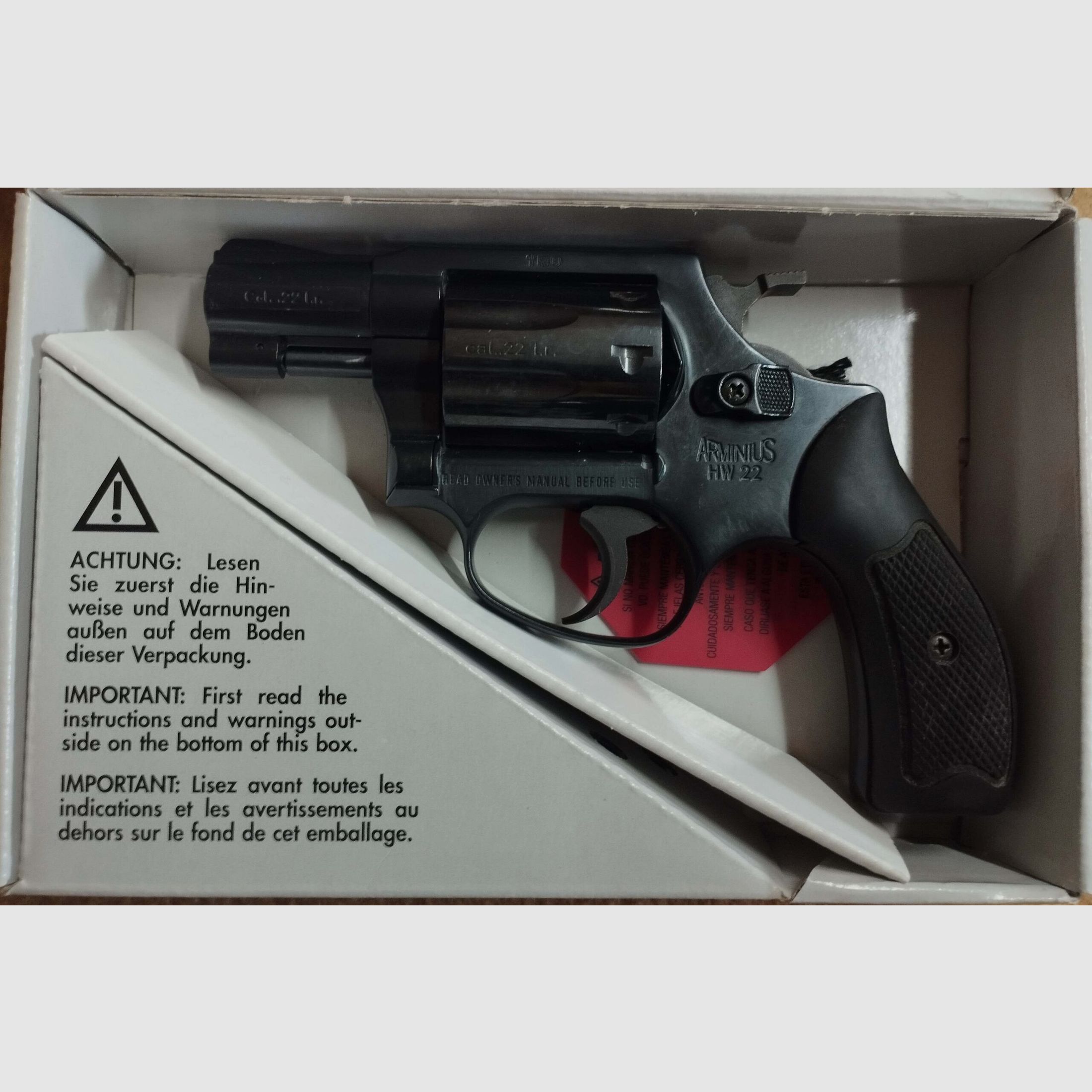 Revolver H. WEIHRAUCH ARMINIUS HW22 Kal. 22 L.R. 8 Schuss, Bild 2 von 10