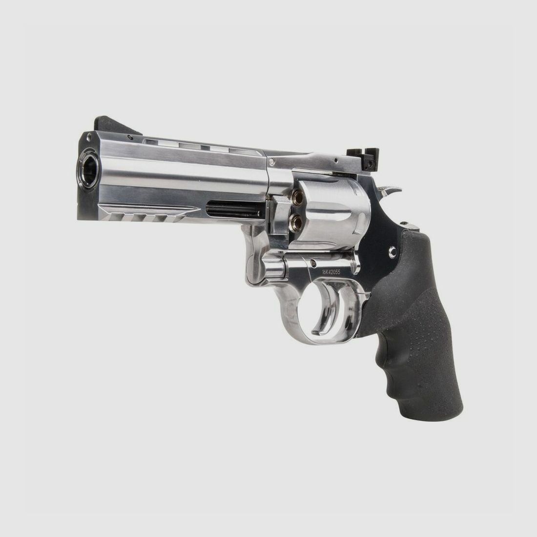 Dan Wesson 715 4" .177 Zilver 4,5mm Luchtdruk Co2