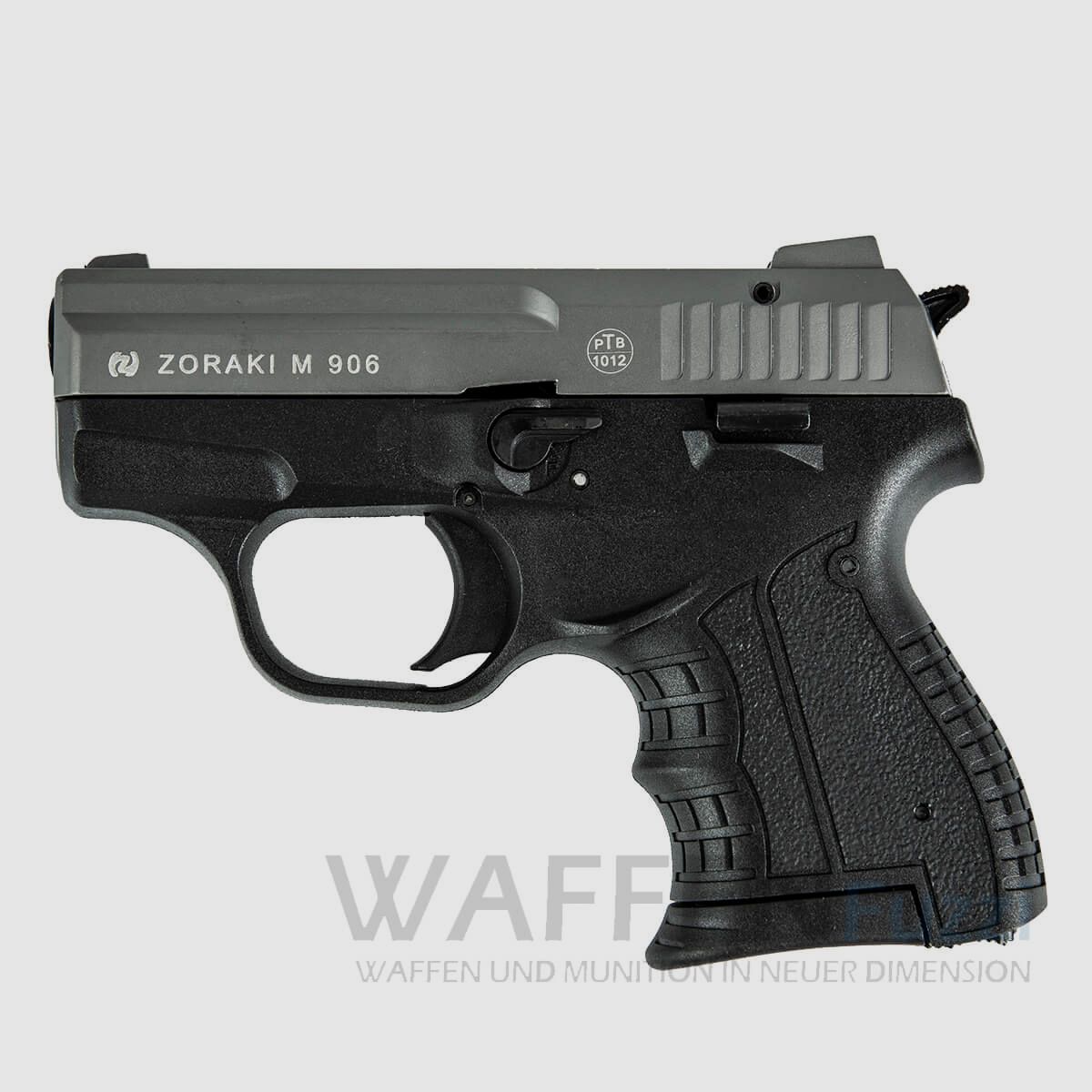 Zoraki 906 arme à blanc optique Titan 9mm P.A.K.