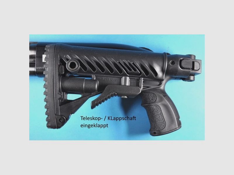 Taktischer Teleskop / Klappschaft für Mossberg 500 Schrotflinte