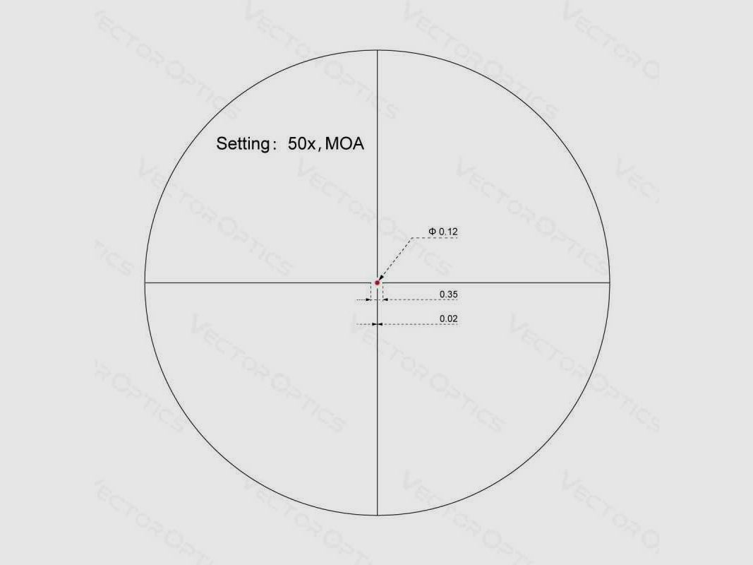 Vector MINOTAUR 10-50X60 SFP Richtkijker, afbeelding 5 van 6