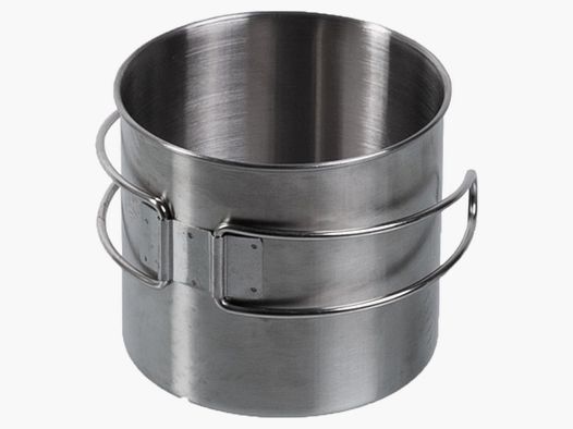 MIL-TEC Edelstahl-Trekkingbecher 800 ml