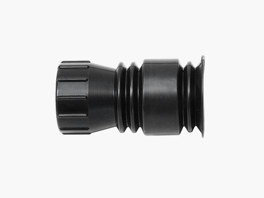 Telescopic rubber protection for riflescope eyepieces