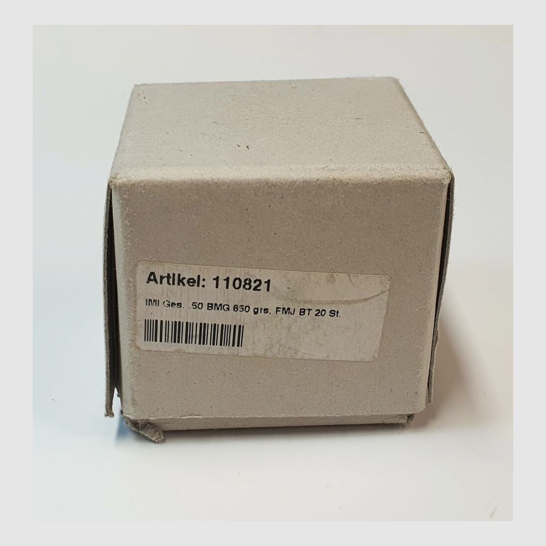 IMI Original Geschosse im Kaliber .50BMG, 650 grs. FMJ BT IMI