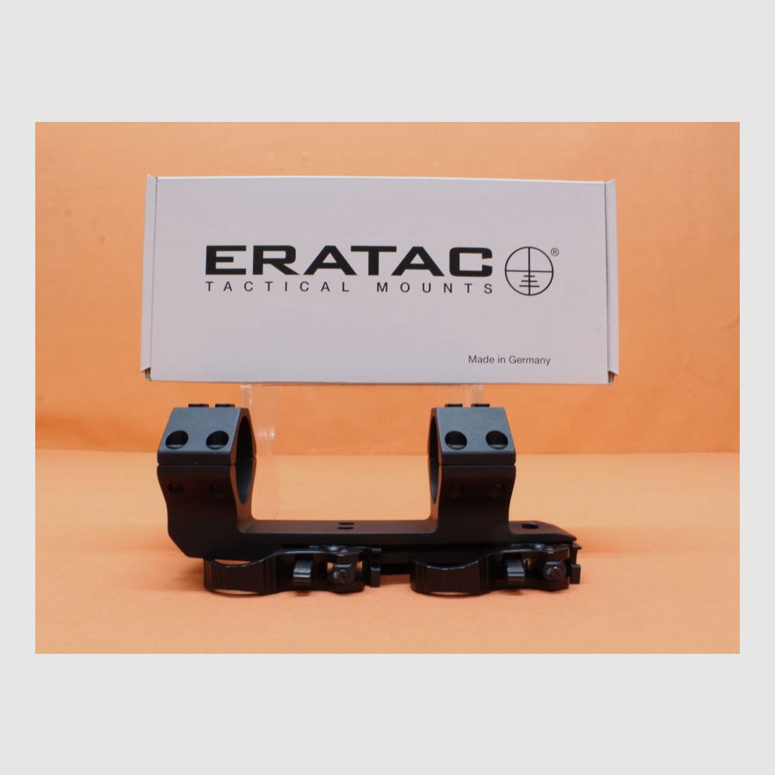 Recknagel Era-Tac QD Blockmontage 34mm (T4024-0020) mit Hebel, 2" verlängert, BH=20mm für Picatinnyprofil
