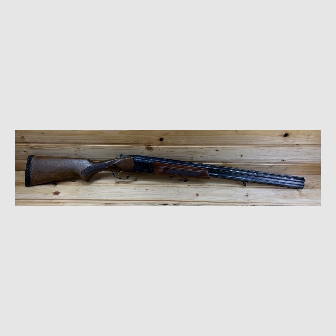 Escopeta Baikal de doble cañón 12/76 / longitud de cañón de 67 cm con chokes intercambiables 12/76