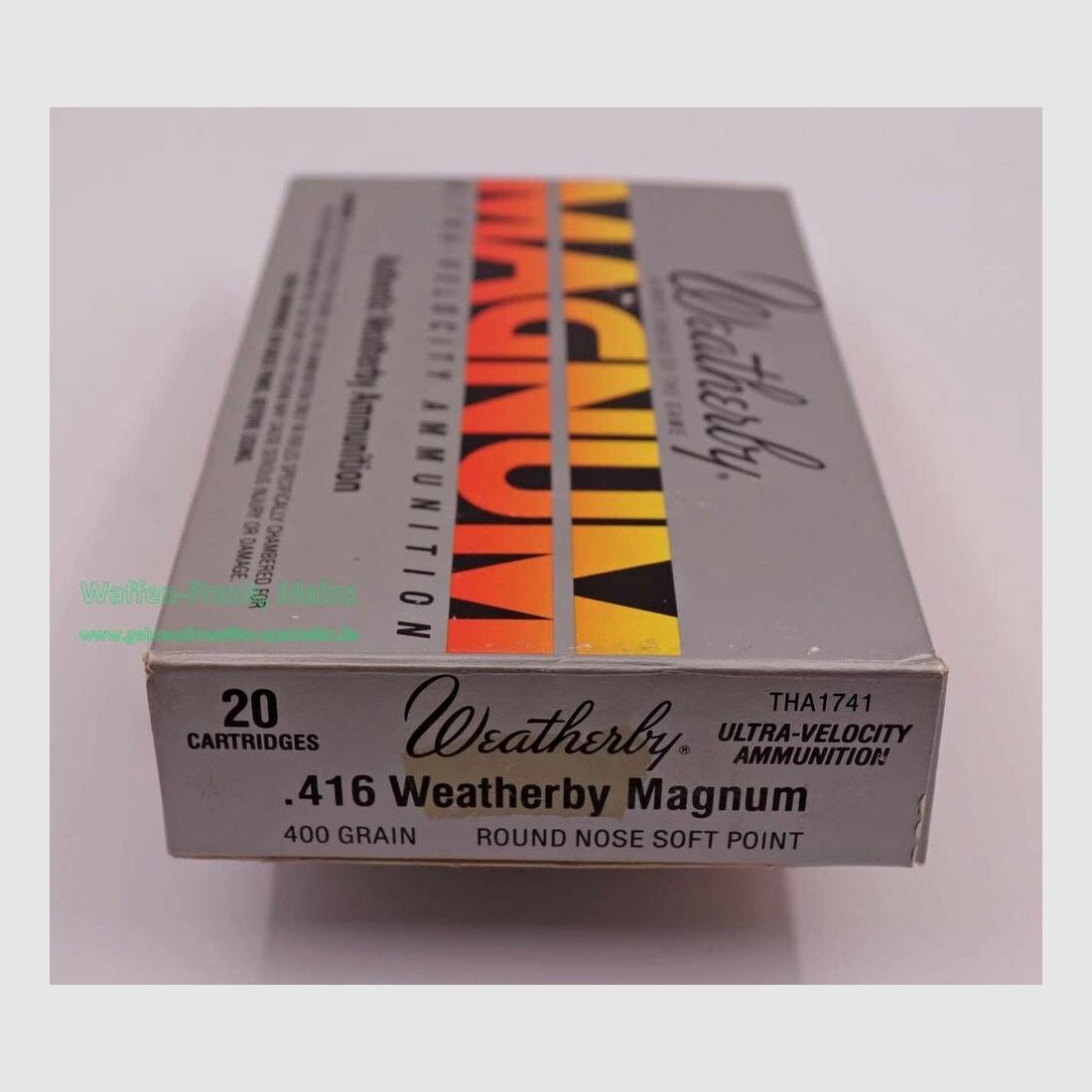 Weatherby - USA Büchsenpatronen .416WBY.Mag