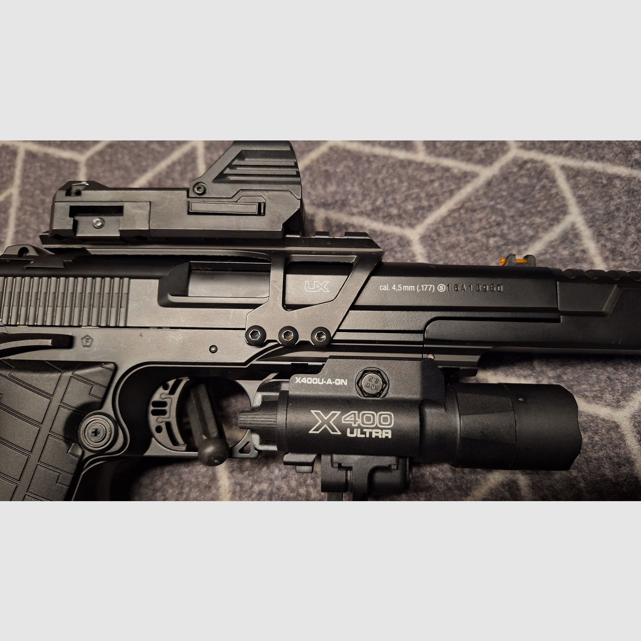 Umarex Racegun 4.5 mm Steel BB Blowback Co2 pistol