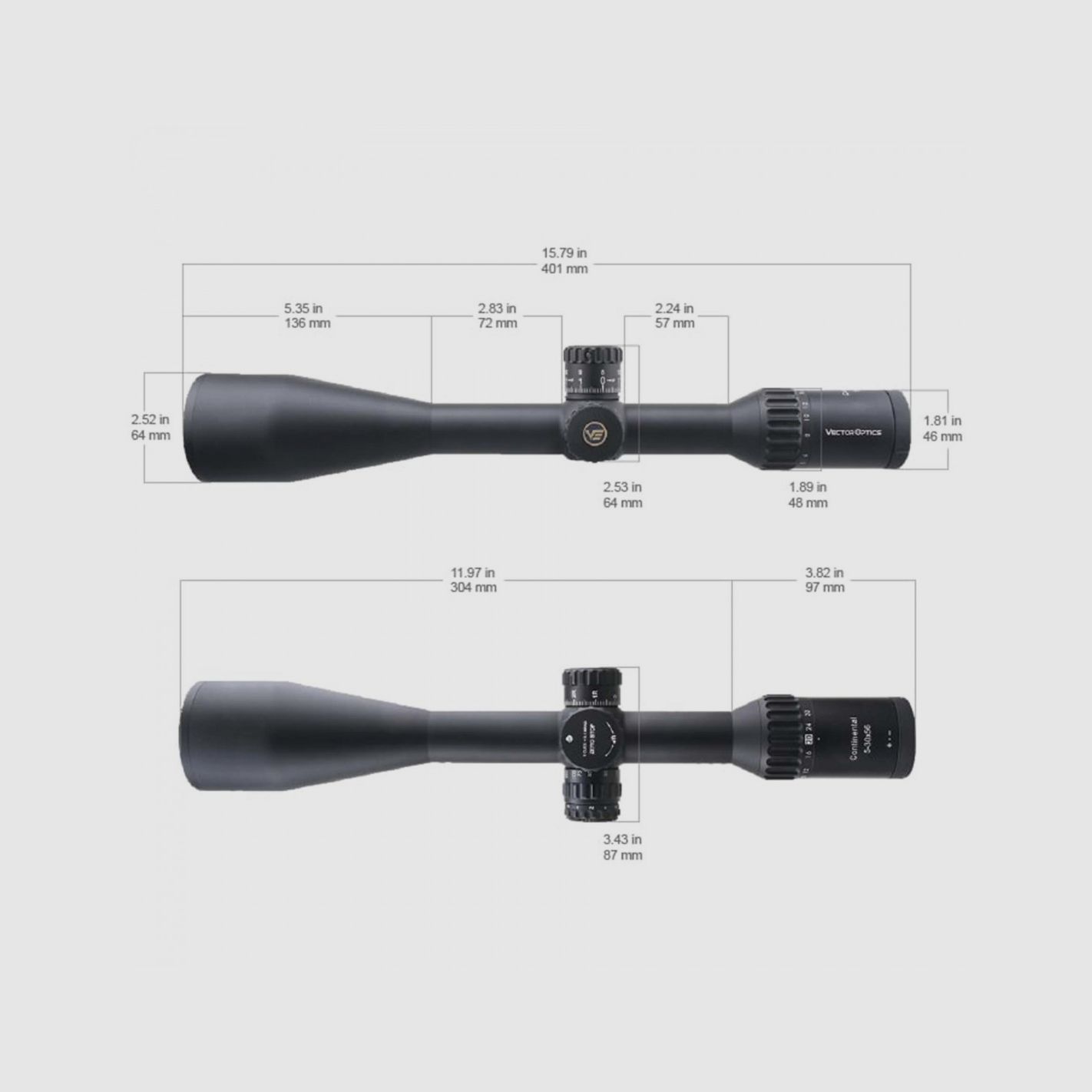 VECTOR OPTICS CONTINENTAL 5-30X56 TACTICAL, Bild 14 von 14