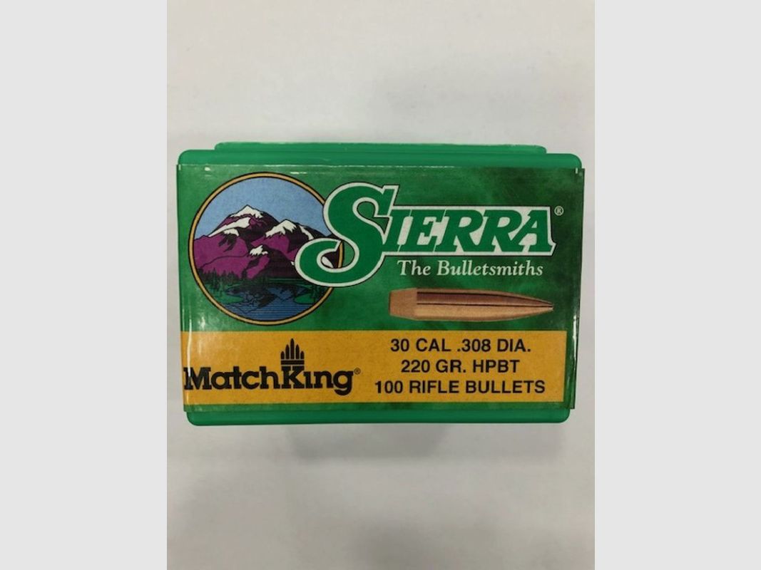 SIERRA GESCHOSSE C 30 GR 220 HPBT, Bild 2 von 2