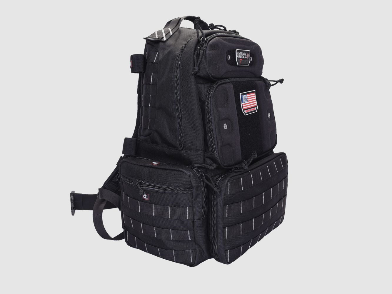 GPS Tactical range backpack tall for 4 handguns, Bild 1 von 3