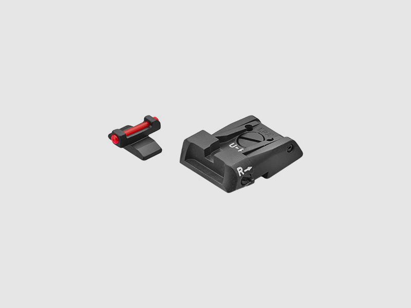 LPA SPS25BE6F Micrometer Sight Set for Beretta Model 92X – Fiber Optic
