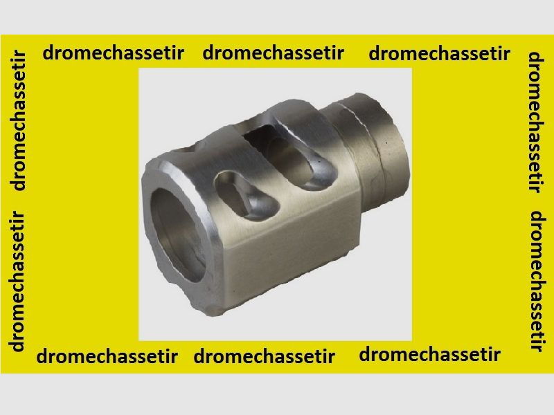 Bushing per calibro 45, tipo commander, argento, immagine 1 di 2