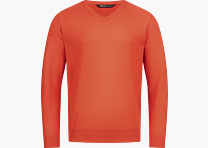 Kaschmir Pullover Orange XL