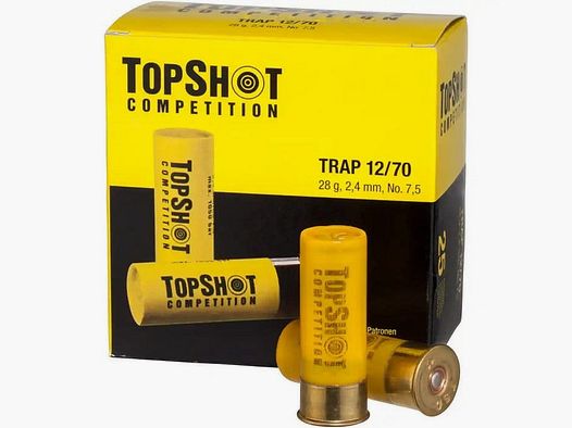 TOPSHOT Competition 12/70 Trap 2,4 mm 28 g - 25 Stk.