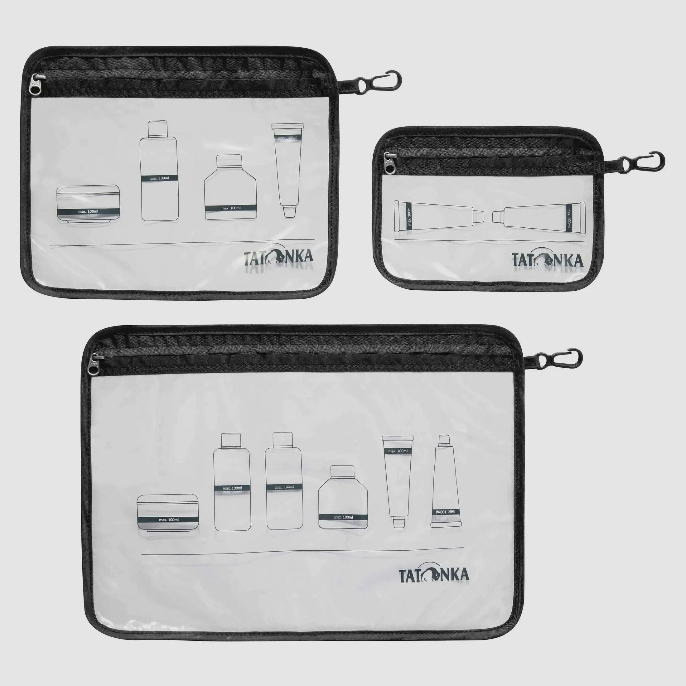 Tatonka Tatonka Bags Zip Flight Bag Set black