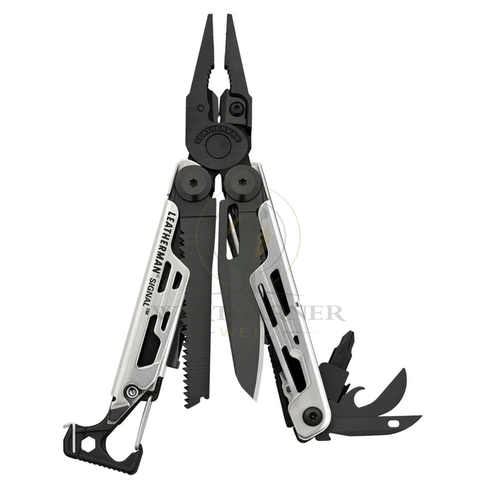 Leatherman Signal Zwart en Zilver, afbeelding 1 van 3