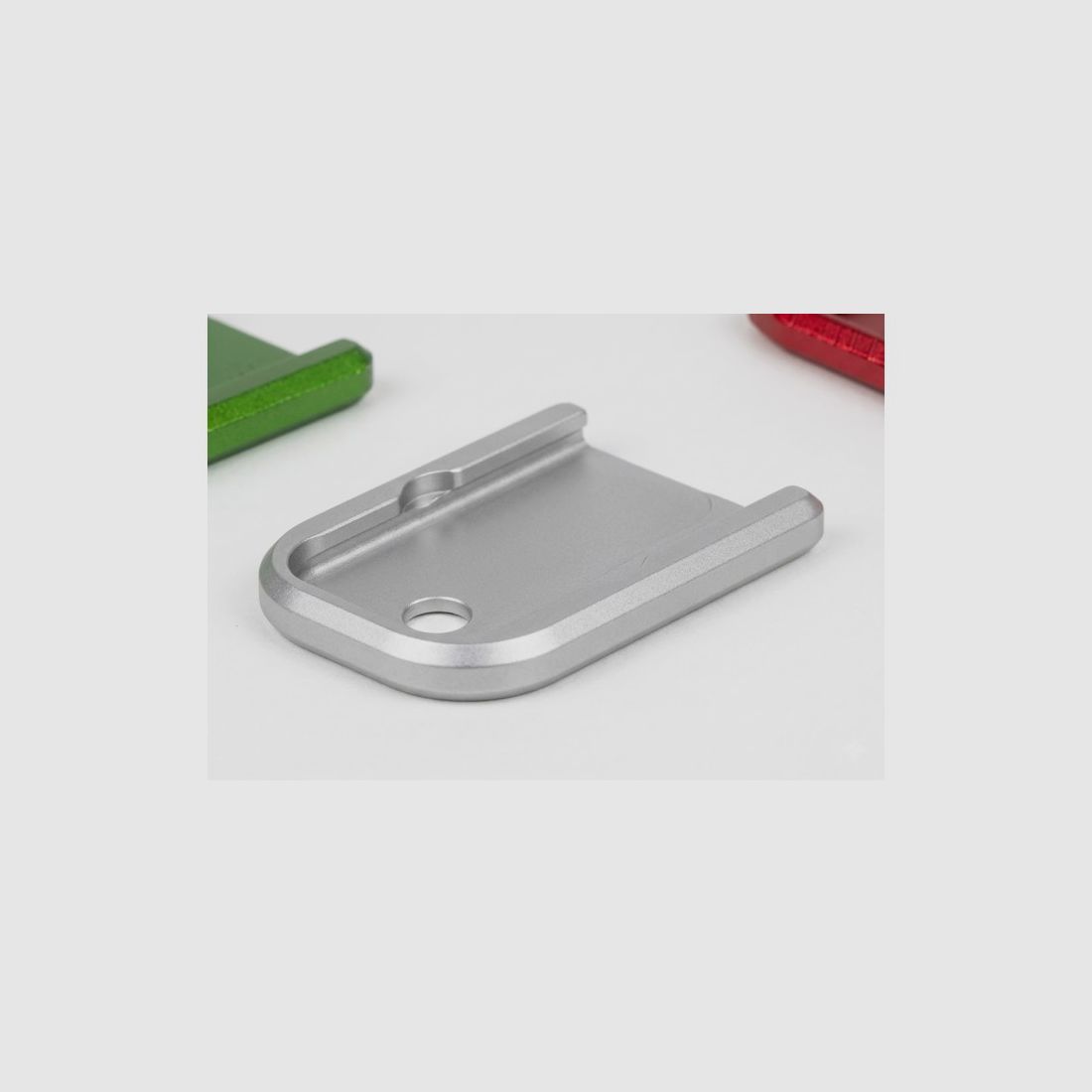 OP ACC - ALUMINIUM MAGAZINE BASIS TONI SYSTEM VOOR GLOCK - ZILVER