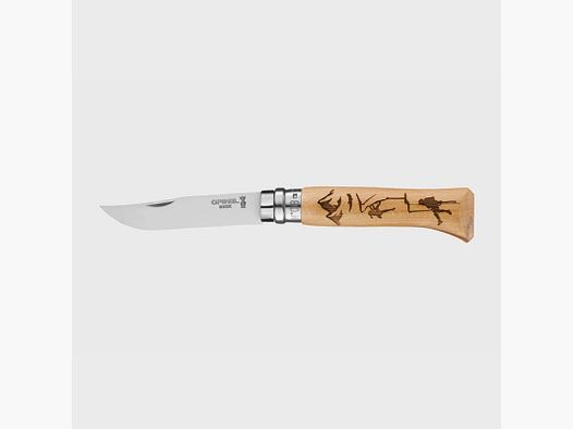 Messer OPINEL N°08 Gravur Klettern