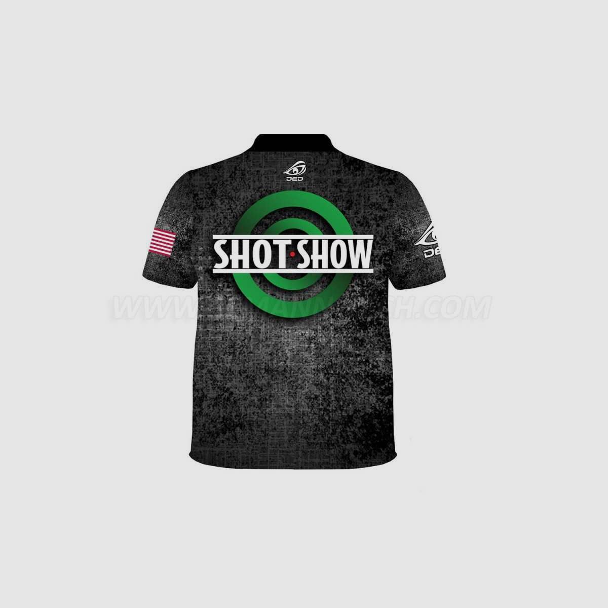 DED Shot Show T-shirt, maat: 3XL, afbeelding 2 van 2