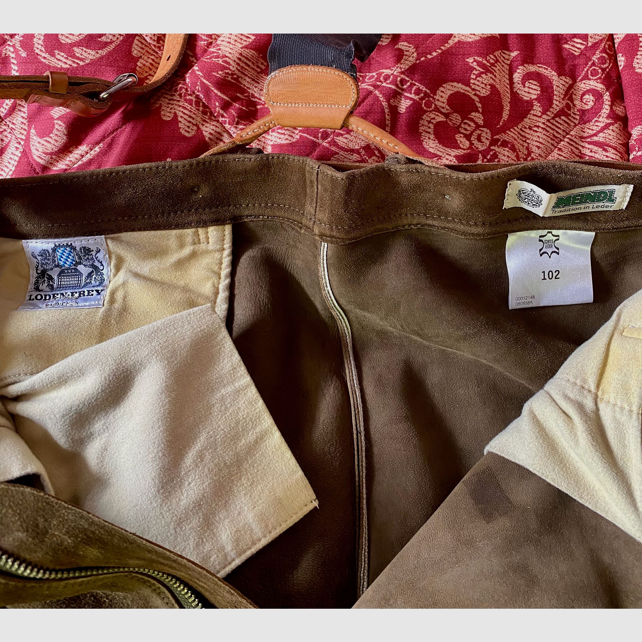 Original MEINDL Lederhose NEU