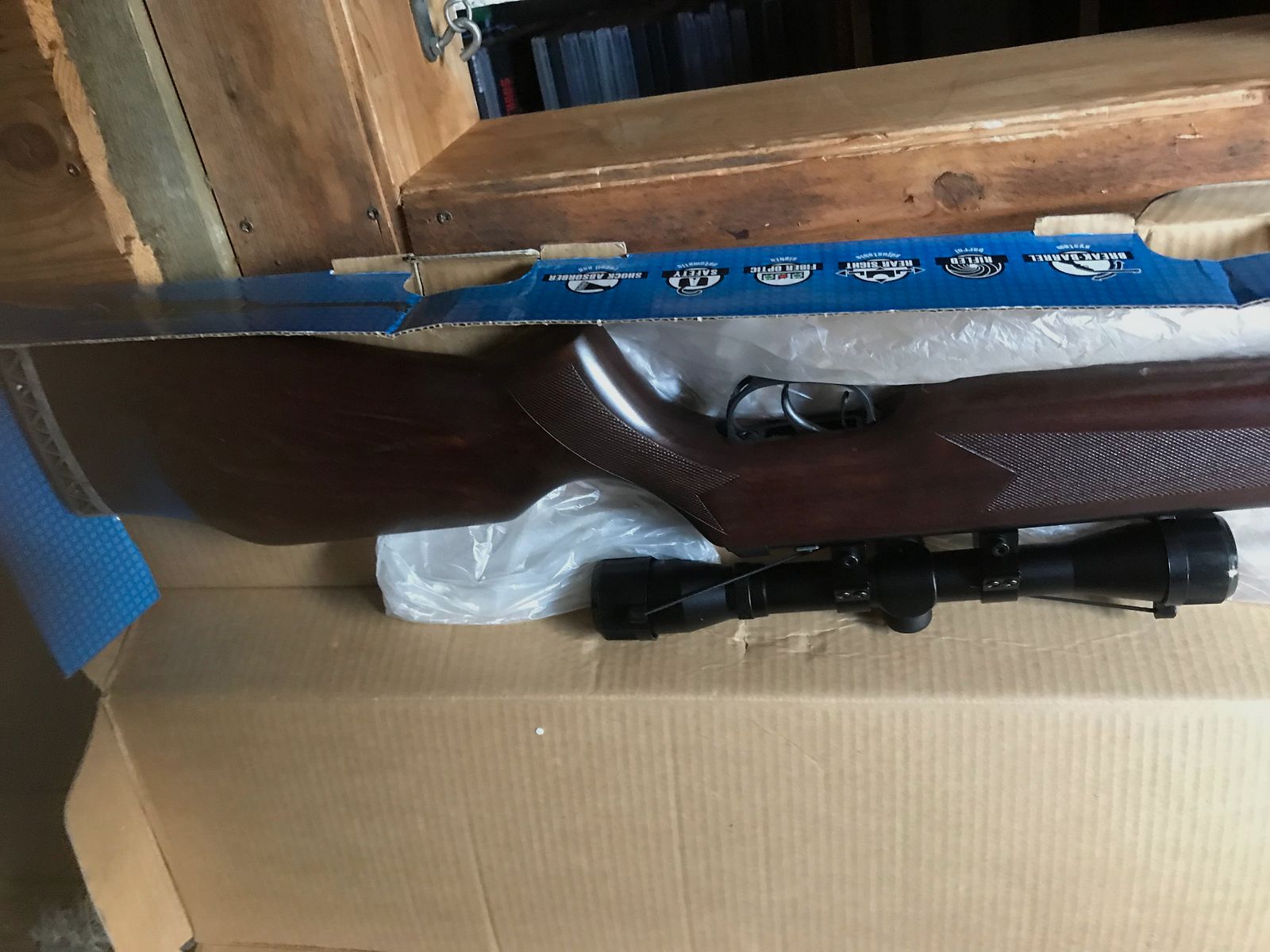 Luftgewehr Hämmerli Hunter Force 750 mit Zielfernrohr