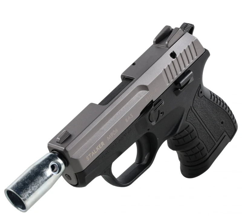 Pistolet hukowy STALKER M906 tytan kal.22 Long (M906GTP), zdjęcie 4 z 11