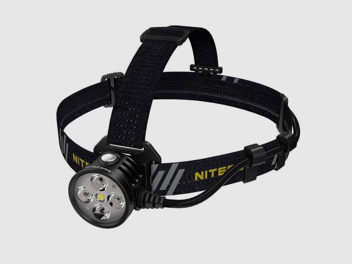 Nitecore HU60WB-2 Latarka czołowa 1600 lumenów z elektronicznym fokusem w zestawie z pilotem