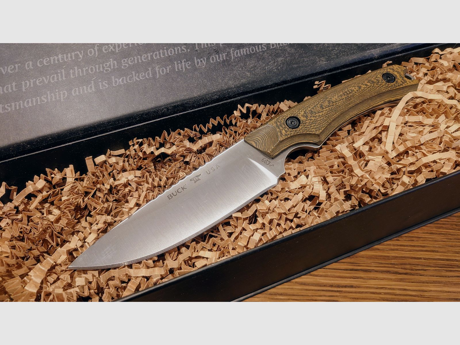 Buck Alpha Guide Pro Jagdmesser in S35VN