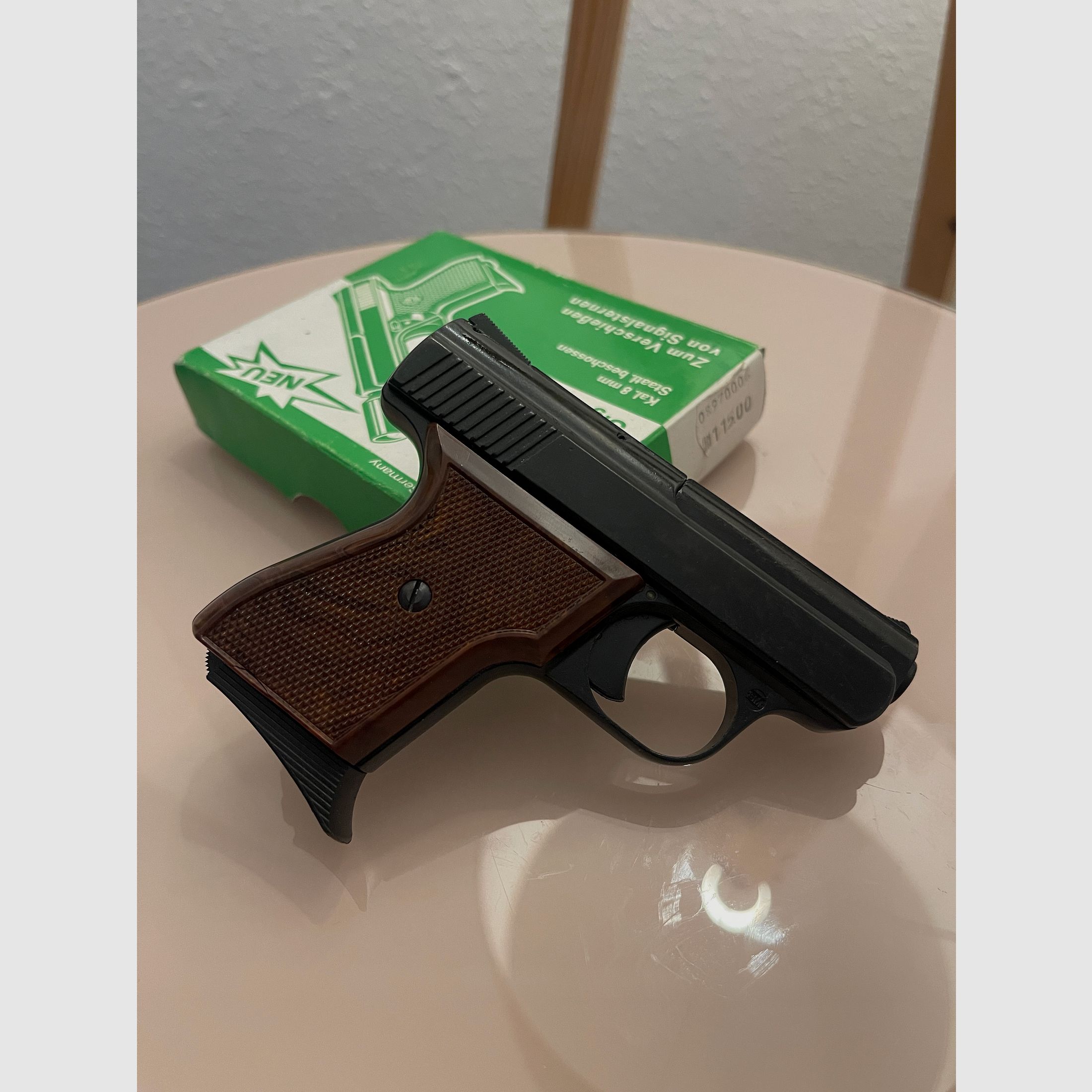 Blank gun SM Röhner Mod. 15 8mm original packaging