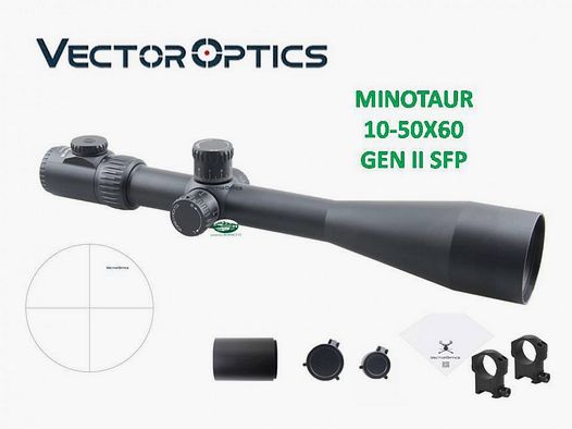 VECTOR OPTICS Minotaur 10-50x60 GEN II SFP