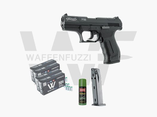 Walther P99 "M" conjunto de pistolas de fogueo calibre 9mm PAK
