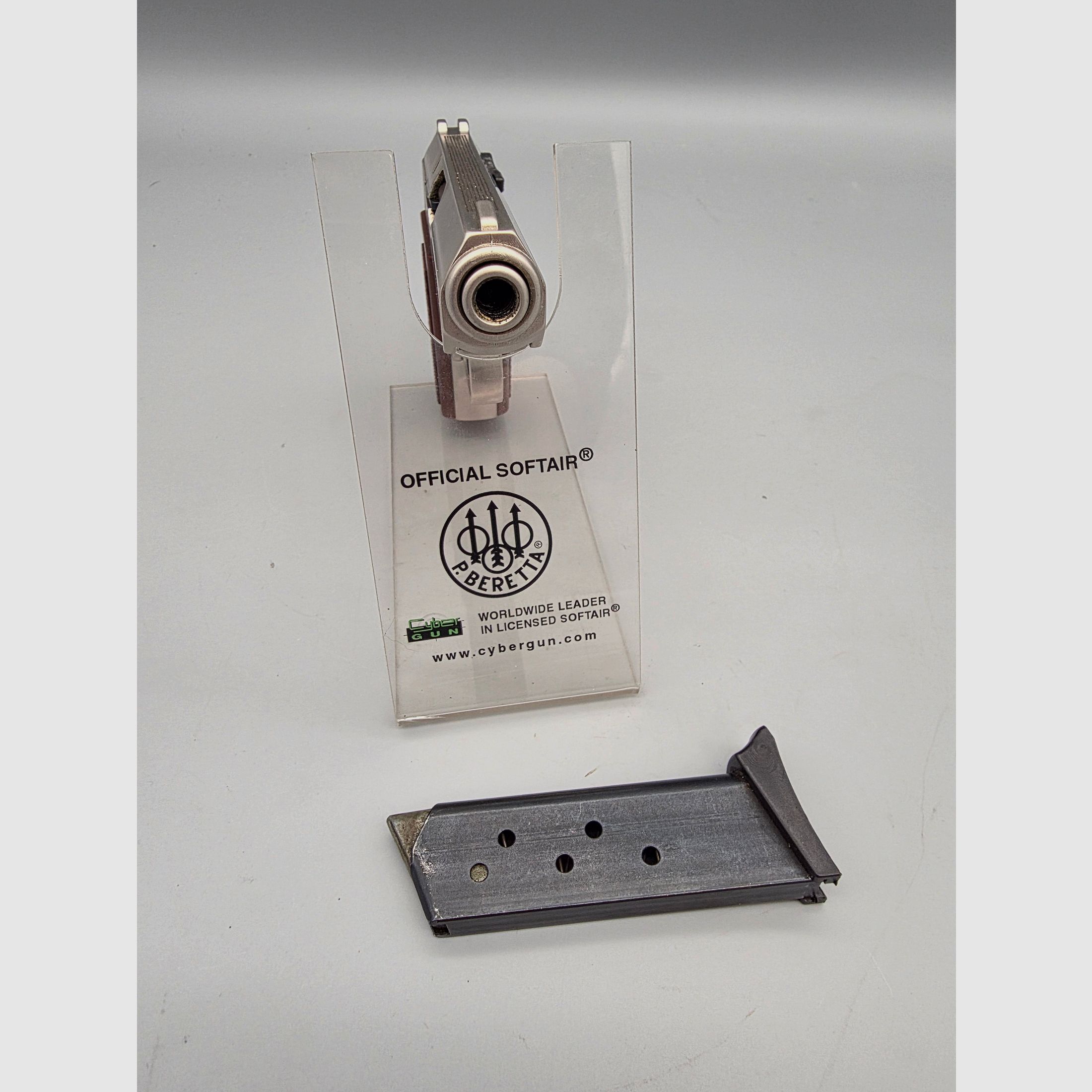 Röhm RG9 PPK Klone PTB 413 Nickel de l'année 1994 Calibre 8mm K Schreckschuss SRS RG 9