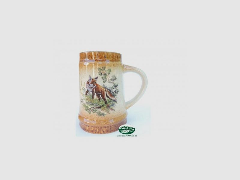 GUNTHER Mug en céramique avec renard